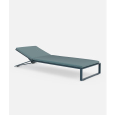 Blau Chaise lounge