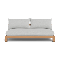 PACIFIC 2 SEAT ARMLESS SOFA