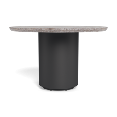 SANTORINI OUTDOOR STONE ROUND DINING TABLE 48