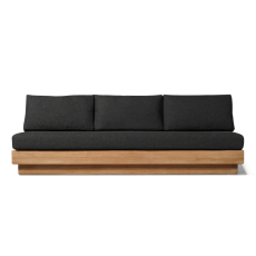 Tulum 3 Seat Armless Sofa