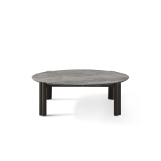 Cove Aluminum Round Coffee Table