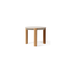 Cove Teak Round Side Table
