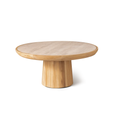 Nova Teak Round Coffee Table 30