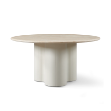 Porto Aluminum Round Dining Table 60