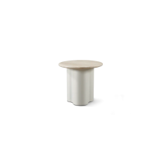 Porto Aluminum Round Side Table 22