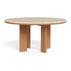 Palm Beach Teak Round Dining Table 60