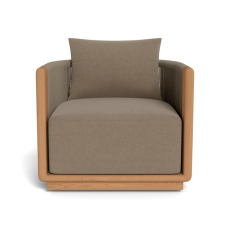 Palm Beach Teak Swivel Lounge Chair