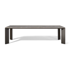 Palm Beach Aluminum Rectangle Dining Table