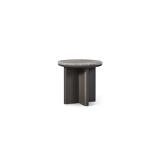 Palm Beach Aluminum Round Side Table