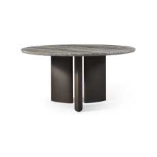 Newport Aluminum Round Dining Table 60