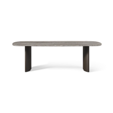 Newport Aluminum Dining Table 84