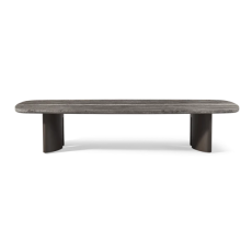 Newport Aluminum Rectangle Coffee Table 76