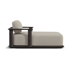 Newport Aluminum Fixed Chaise